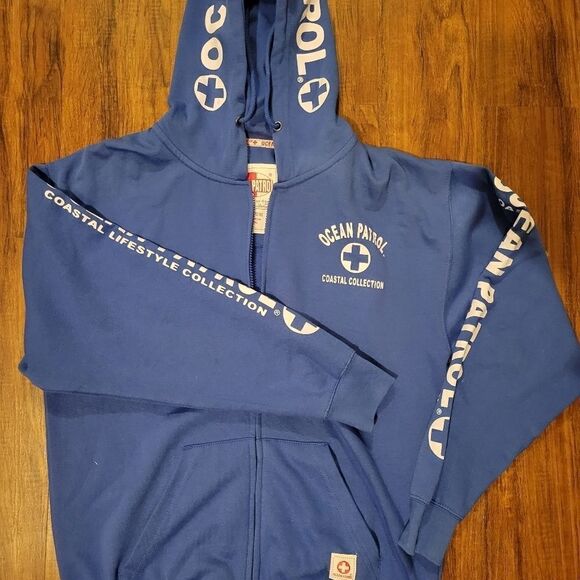 Ocean Patrol Tops - 𝅺3/$30 Ocean Patrol hoodie looks new unisex size Medium EUC.
